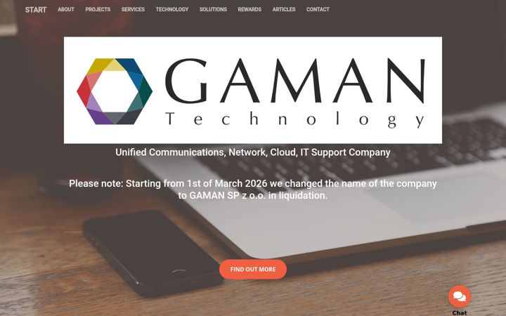 Screenshot of gaman-gt.com