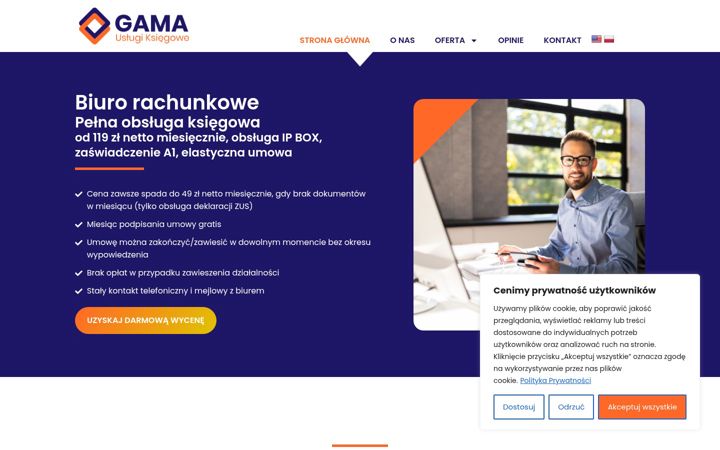 Screenshot of gamapolska.pl