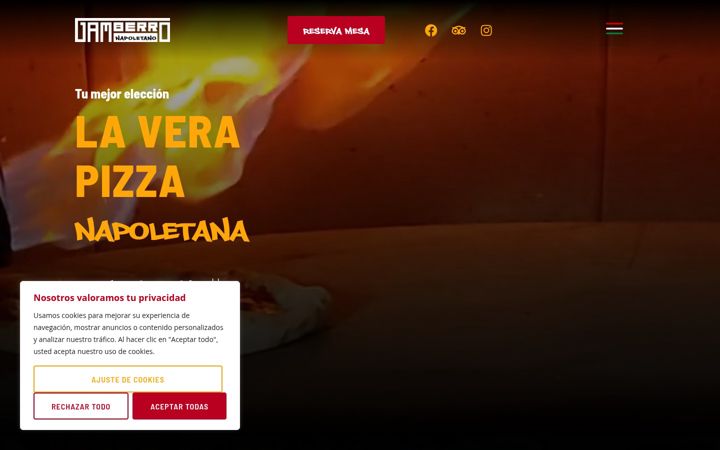 Screenshot of gamberronapoletano.com