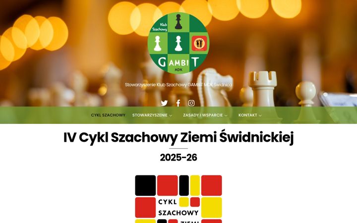 Screenshot of gambitmdk.swidnica.pl