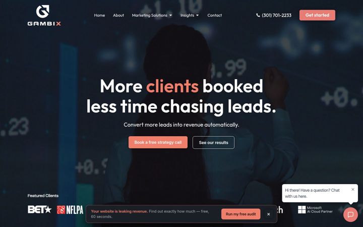 Screenshot of gambix.io