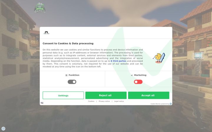 Screenshot of gamblegamez.de