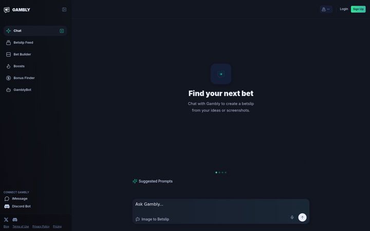Screenshot of gambly.com