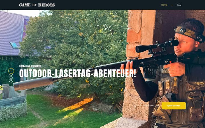Screenshot of game-of-heroes.de