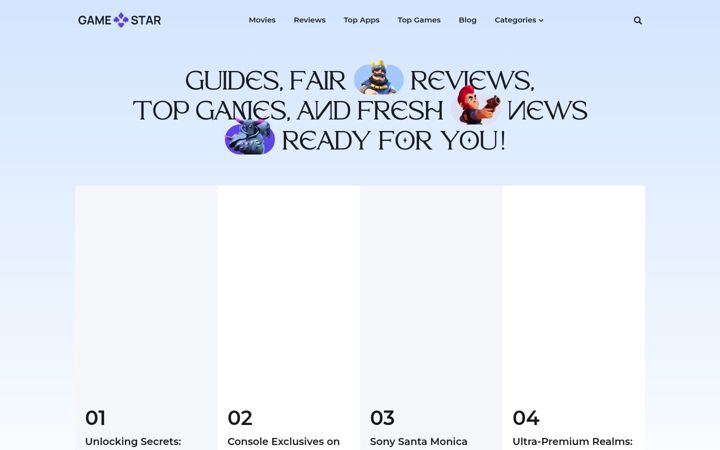 Screenshot of game-star.org