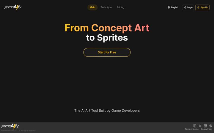 Screenshot of gameaify.com