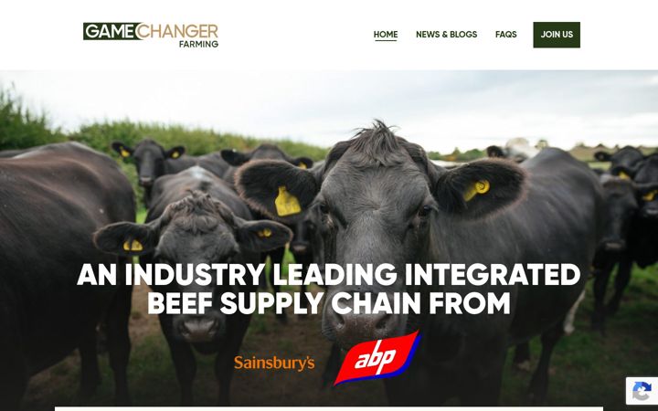 Екранна снимка на gamechangerfarming.com