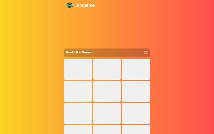 Screenshot of gamecorenetwork.click