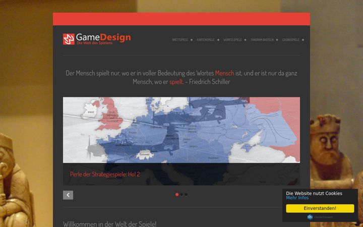Screenshot of gamedesign.de