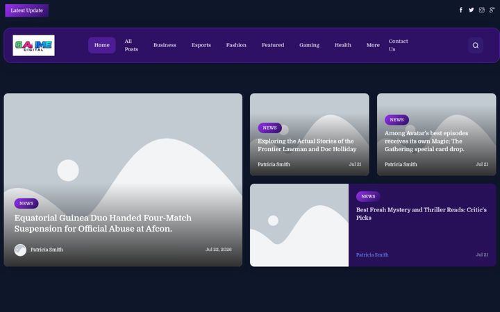 Screenshot of gamedigital.nl