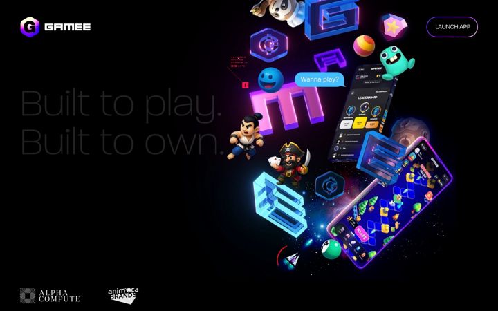 Screenshot of gamee.com