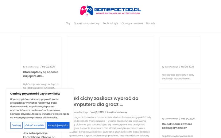 Screenshot of gamefactor.pl