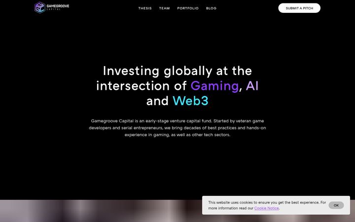 Screenshot of gamegroovecapital.com