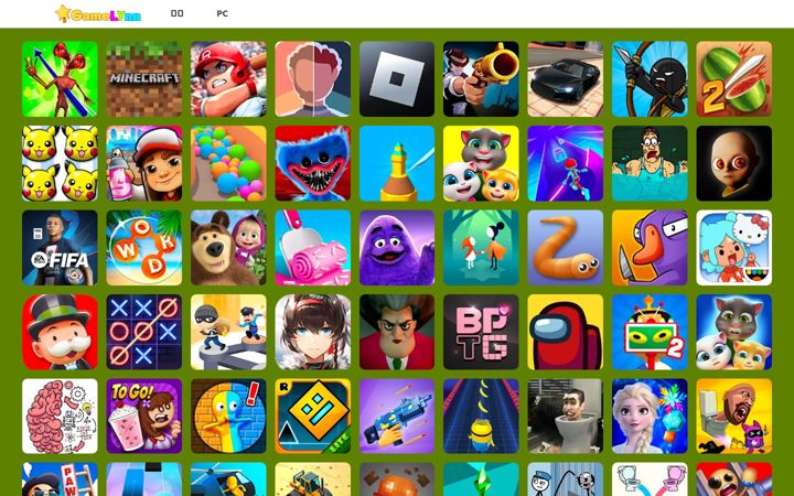 Screenshot of gamelynn.com