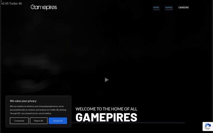 Screenshot of gamepires.com