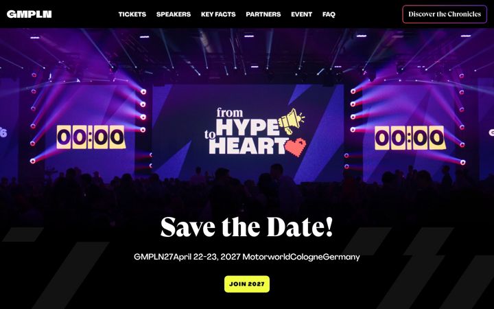Screenshot of gameplanconference.com