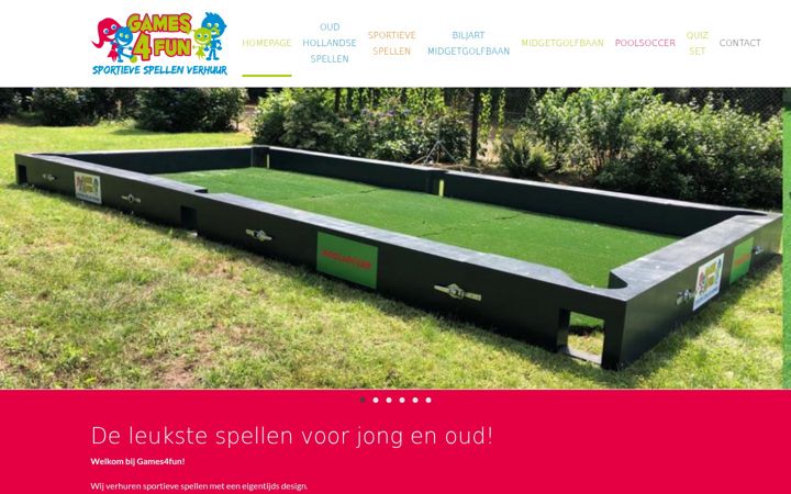Screenshot of games4fun.nl