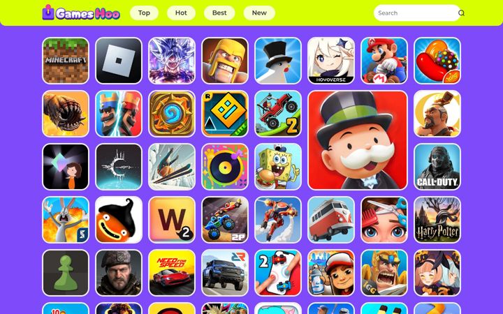 Screenshot of gameshoo.com