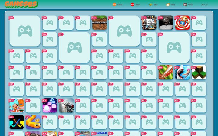 Screenshot of gamesqs.com