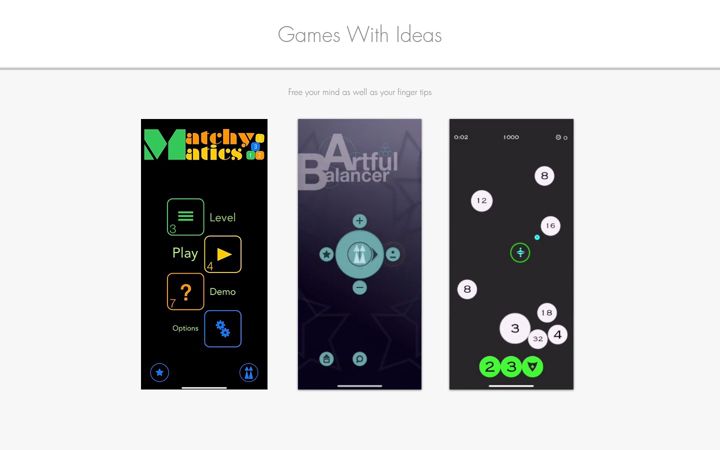 Screenshot of gameswithideas.com