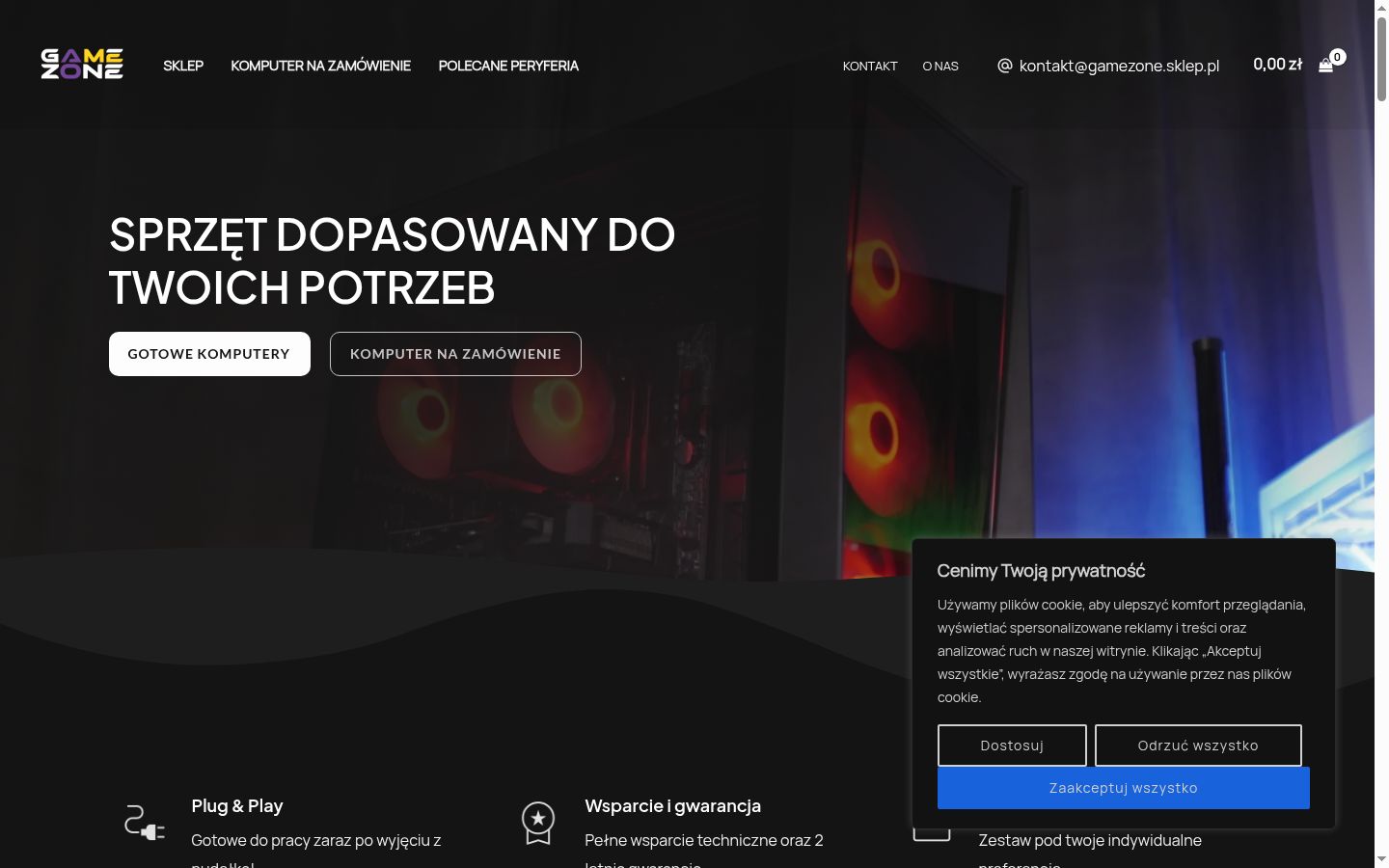 Snímek obrazovky baneru souhlasu zobrazeného před jakoukoli interakcí