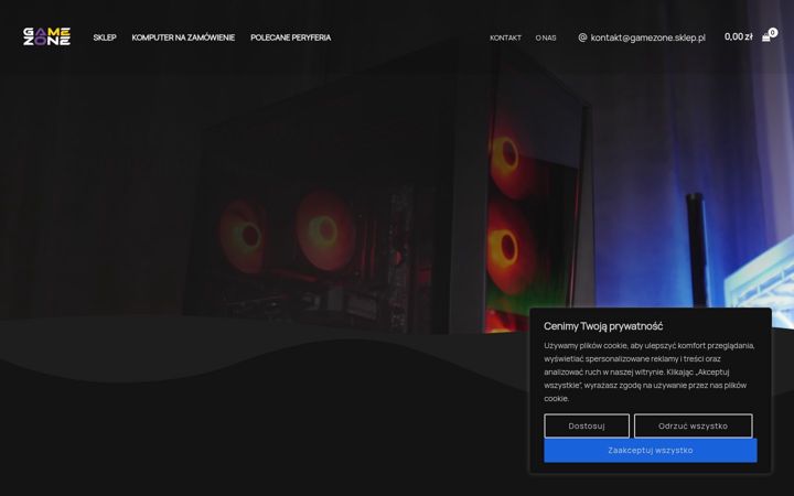 Screenshot of gamezone.sklep.pl