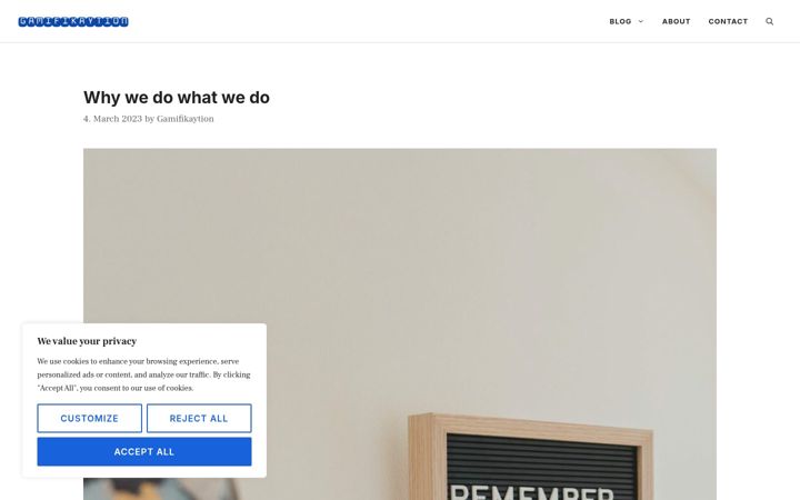 Screenshot of gamifikaytion.com