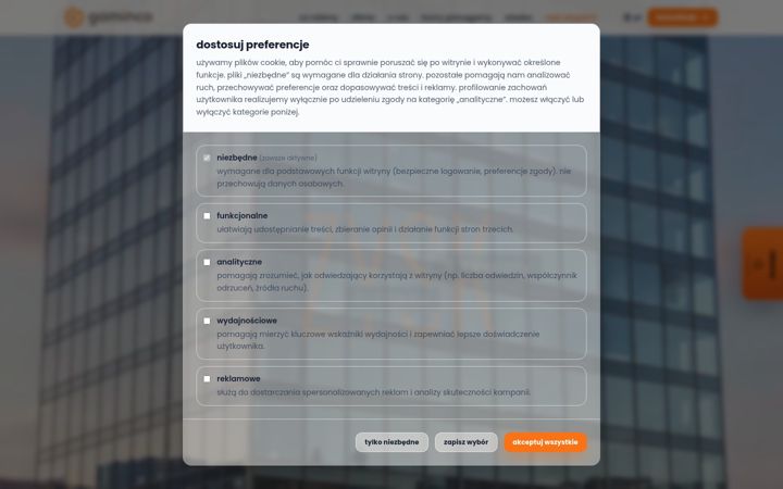 Screenshot of gaminco.eu