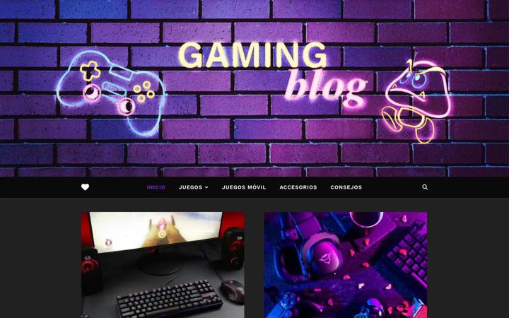 Screenshot of gamingblog.es
