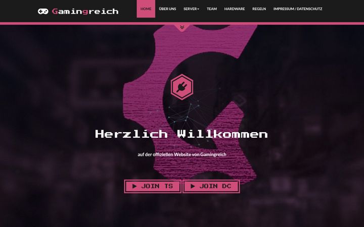 Screenshot of gamingreich.de
