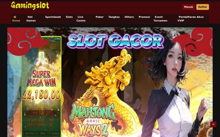 Screenshot of gamingslot.org