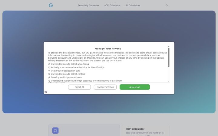 Posnetek zaslona gamingsmart.com