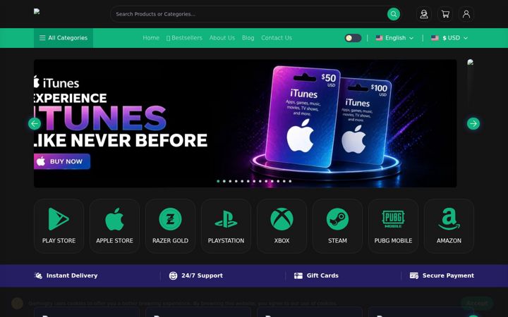 Screenshot of gamingty.com
