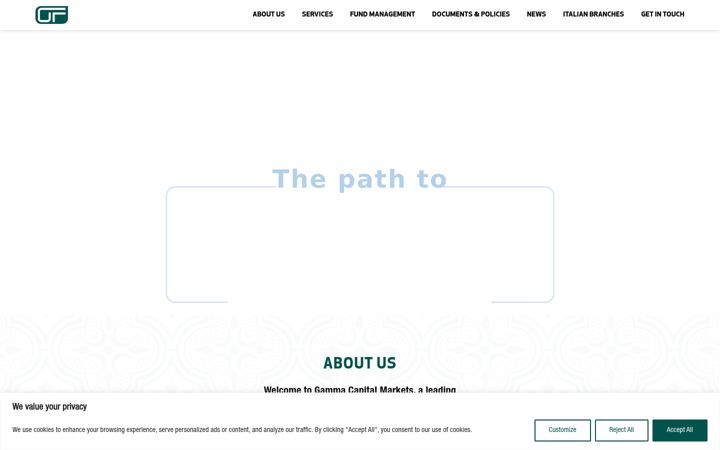 Screenshot of gamma.com.mt