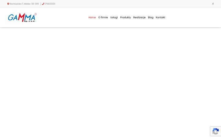 Screenshot of gamma.mielec.pl