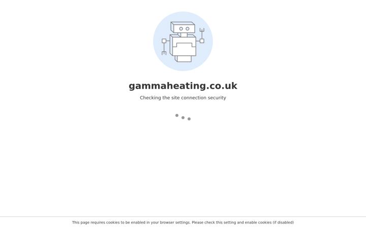 Screenshot of gammaheating.co.uk