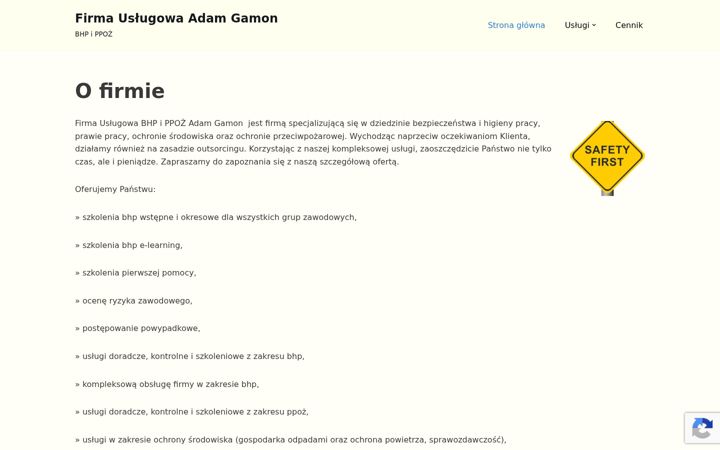 Screenshot of gamon.net.pl