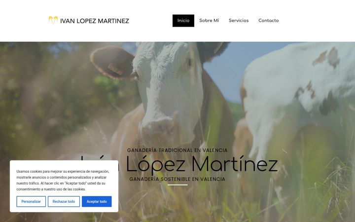 Screenshot of ganaderiamartinez.com