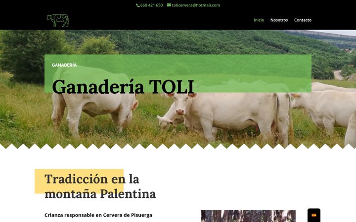 Screenshot of ganaderiatoli.es