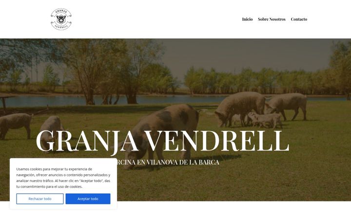 Screenshot of ganaderiavendrell.com