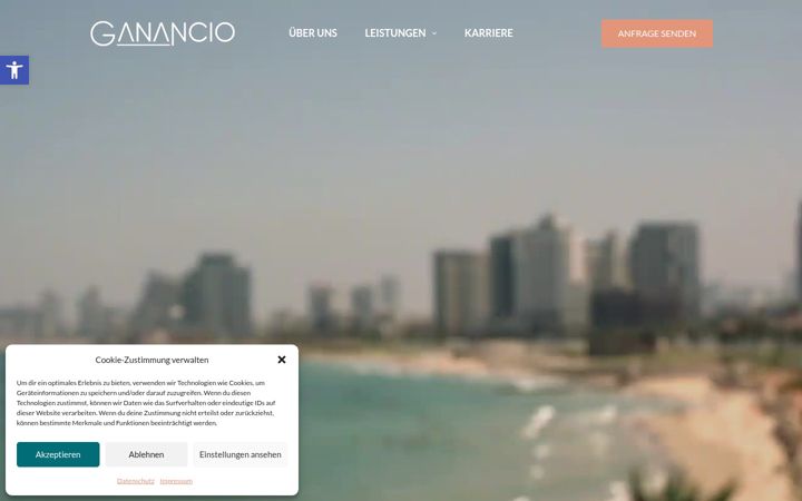 Screenshot of ganancio.com