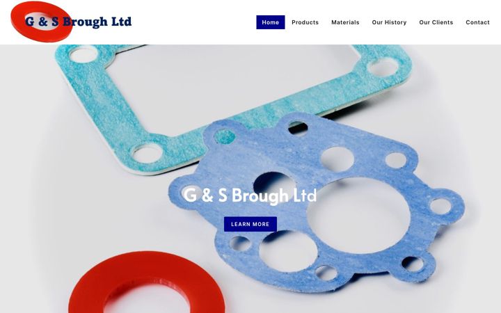 Screenshot of gandsbrough.co.uk