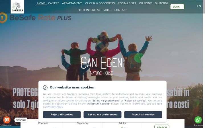Screenshot of ganeden.it