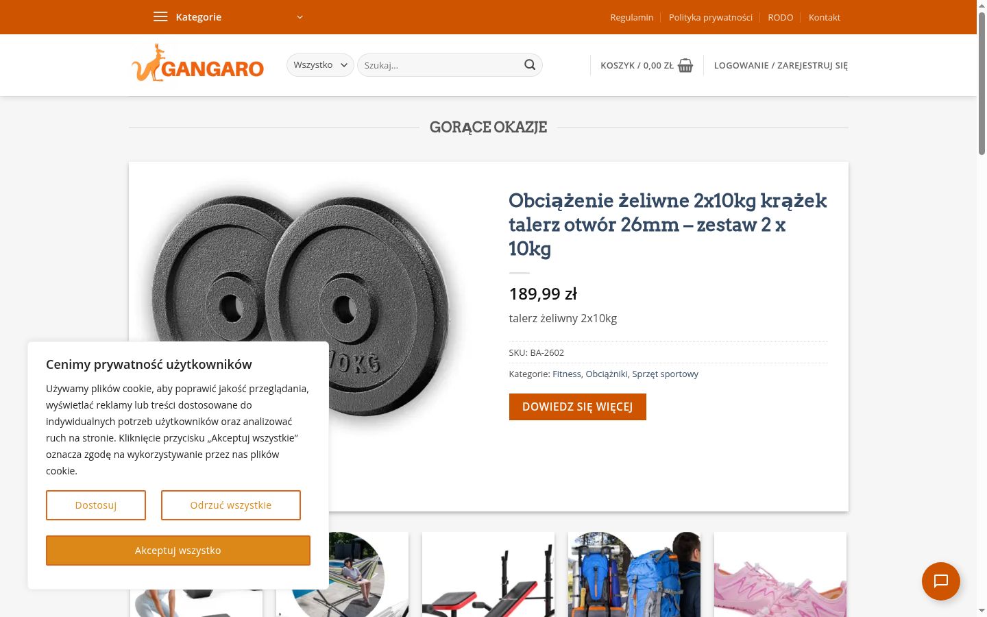 Sutikimo reklamjuostės, rodytos prieš bet kokią sąveiką, ekrano kopija