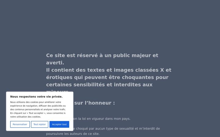 Screenshot of gangbang69.fr