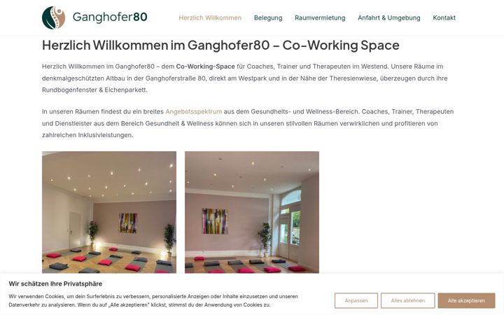 Skjermbilde av ganghofer80.de
