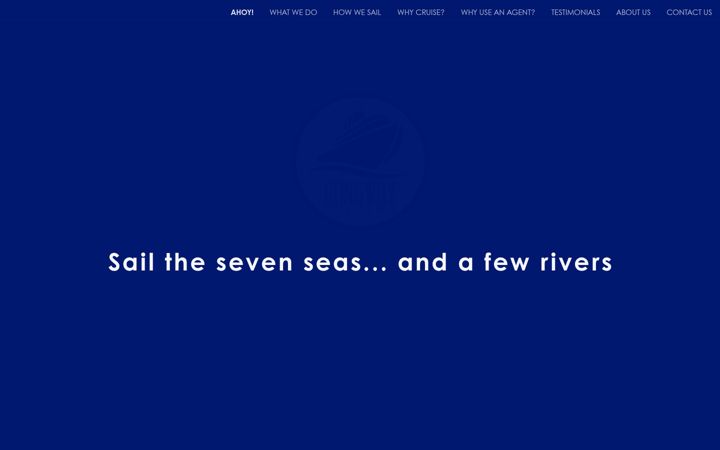 Screenshot of gangwaycruises.com