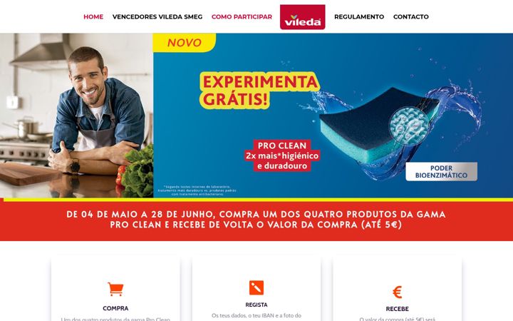 Screenshot of ganhacomvileda.com