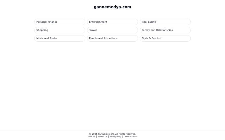 Screenshot of gannemedya.com