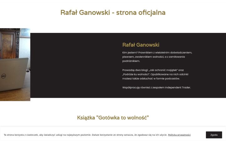 Screenshot of ganowski.com